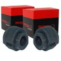 2X METZGER 27mm STABILAGER INNEN VORNE BEIDSEITIG PASSEND FÜR AUDI A4 A6 A8 Q5