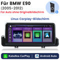 Für BMW E60 E61 E90 E91 CCC Linux CarPlay Android auto USB EQ GPS Navi Autoradio