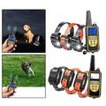 Wiederaufladbares Hundetrainingshalsband mit LCD Display, Stromschlag, Anti Bell