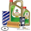 BOSCH ÖLFILTER+5L CASTROL EDGE 5W-30 LL FÜR MERCEDES A-KLASSE W169 A 160-200 CDI