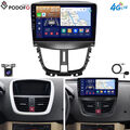 4+64GB 8CORE Für Peugeot 207 2006-2015 Android 13 Autoradio GPS Navi CarPlay DSP