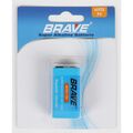 12 Stück Brave Super Alkaline-Batterien Block 6LF22 9V 550mAh Großpackung 12x