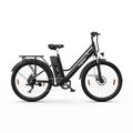 26 Zoll E-City Bike ONESPORT 250W Elektrofahrrad 36V 14.4Ah Cityräd Damen/Herren