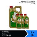 Castrol Edge 5W-30 LL MB 229.31 229.51 VW 504 00 507 00 BMW 5+3 Liter = 8 Liter