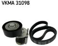 SKF VKMA31098 Keilrippenriemensatz Keilriemen Satz Keilriemensatz 