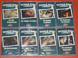 MC KASSETTE - Sherlock Holmes 4,7,9,10,11,12,13 MARITIM  NEU/OVP Sammlung