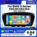 4G LTE Android 13 DAB+ Autoradio 8Core 4+64G Carplay GPS DSP Für BMW E60 E61 CCC