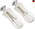 NATUCE 2pcs WC-Deckel Schrauben Sitz WC Sitz Befestigung für Top Montage 