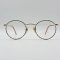 prodesign Denmark Brille Damen Herren rund braun gold Panto Titanium Mod. P 2003