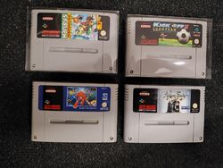 Nintendo Super SNES Module Spiele 4Stk Klassiker Konvolut Sammlung Addams Family