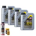 Motoröl 0W30 LIQUI MOLY Top Tec 6100 4L+HENGST Ölfilter +Ölschlammspülung