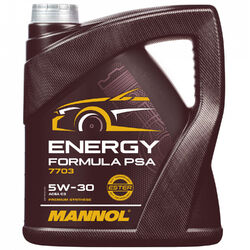 Motoröl Motor Öl MANNOL 5W-30 Energy Formula PSA 4 Liter für Audi BMW Citroen