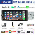 DAB+ Android 13 Autoradio 1 DIN 2+32G Apple Carplay GPS Navi RDS BT WIFI MIK KAM