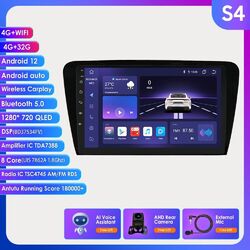 10.1" Für SKODA Octavia 3 III 5E Autoradio Android10 GPS Navigation DSP CarPlay