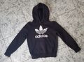 Adidas Trefoil Kapuzen Hoodie Schwarz Gr. 36 (S) TOP