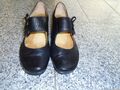 Caprice Damen Schuhe Leder Pumps schwarz kletterverschluss  Gr.37w.NEU