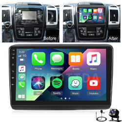 4+64GB Android 13 Autoradio GPS Für Fiat Ducato/Peugeot Boxer/Citroen Jumper Kam