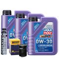 Motoröl 0W30 LIQUI MOLY Synthoil Longtime 3L+HENGST Ölfilter +Cera Tec