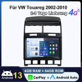 Carplay Android 13 Für VW Touareg 7L 2002-2010 Autoradio GPS NAVI RDS DAB+ 4+64G