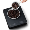 3kg/0.1g Digitale LED Waage USB Kaffeewaage mit Timer für Espresso & Barista