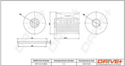 Kraftstofffilter Filtereinsatz DP1110.13.0044 Dr!ve+ für MERCEDES-BENZ CLK