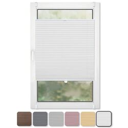 Plissee Klemm Plisseerollo ohne Bohren Easy fix Faltrollo blickdicht Fenster Tür⭐⭐⭐⭐⭐ Kostenlose Lieferung ✅ Aluminium Schiene 👍