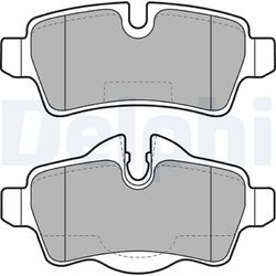 DELPHI LP2022 Bremsbelagsatz, Scheibenbremse für MINI MITSUBISHI