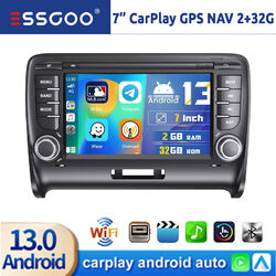 Für Audi TT MK2 8J 2006-2014 Autoradio Android 13 GPS Navi Carplay RDS 2+32G ASP