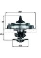 MAHLE TX 30 80D Thermostat, Kühlmittel für AUDI BMW FORD PORSCHE VW