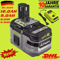 1~4x Für Ryobi Akku 18V 12Ah 9Ah 6Ah HP Lithium ONE Plus RB18L60 P108 /Ladegerät