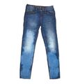 ROCK REVIVAL Jeans Damen BARBY 28 Skinny Mid Rise Stretch Washed Blau