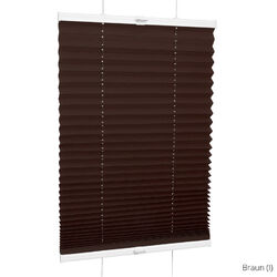 Plissee Faltstore Faltrollo Rollo Fensterrollo Klemmfix ohne Bohren !!! TOP !!!Breite: 40 - 130 x 160 cm, 60 - 100 x 210 cm