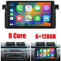 6+128GB Für BMW 3er E46 1999-2005 Android 13 9" Autoradio Carplay GPS Navi DSP