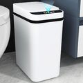 12 Liter Automatik Sensor Mülleimer Abfalleimer Papierkorb Küche für Bad Büro DE