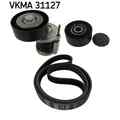 SKF Keilrippenriemensatz VKMA 31127