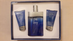 Davidoff Cool Water DEEP, Set (100 ml EdT, 50 ml Shower Gel, 50 ml Aftershave)