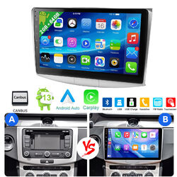 2+64G Android13 Autoradio GPS Navi Wifi für VW Passat B6 B7 CC Magotan 2011-2015