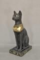 Design Ägyptische Katze Figur Statue Skulptur Figuren Skulpturen Deko Neu P2880