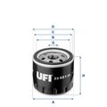 UFI Ölfilter 23.481.00 Anschraubfilter M 20 X 1,5 für OPEL MOVANO X70 VIVARO X83