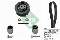 INA 530 0445 10 Zahnriemensatz für AUDI SEAT SKODA VW