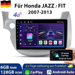 Carplay Für Honda Fit Jazz 2007-2014 Android 13 Autoradio GPS Navi 4G BT 6+128G