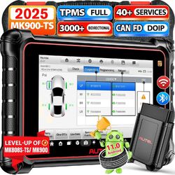 2025 Autel MaxiCOM MK900-TS PRO Profi OBD2 Diagnosegerät ALLE System TPMS RDKS