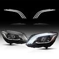 VLAND LED Frontscheinwerfer für 2015-2021 Mercedes Benz C-Klasse W205 C300 C250