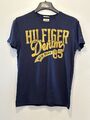 T-Shirt Herren Hilfiger Denim Tommy Hilfiger Blau Größe S