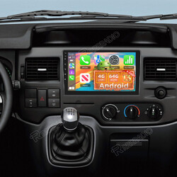 4+64G Android 13 Autoradio GPS Navi Für Ford Transit Bus S-Max Focus Kuga Fusion