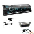 Kenwood Digital Autoradio DAB Bluetooth für Seat Toledo III anthrazit Canbus