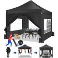 Pavillon 3x3/3x6m/3x4,5m Faltpavillon Wasserdicht Partyzelt Gartenzelt UV Schutz