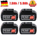 1~2x 18V 7,0Ah Akku für Bosch 18V Professional GBA GSR GSB BAT618 BAT609 BAT620