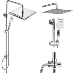 Duschsystem Duschset Regendusche mit Handbrause Duscharmatur Dusche Edelstahl