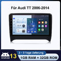 Für Audi TT MK2 8J 2006-2014 Android 13 Autoradio SWC RDS FM GPS NAVI DAB+ 1+32G